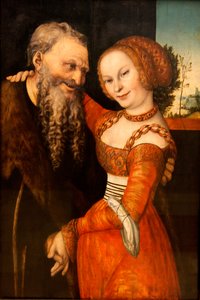 Une paire mal assortie - Lucas Cranach the Elder