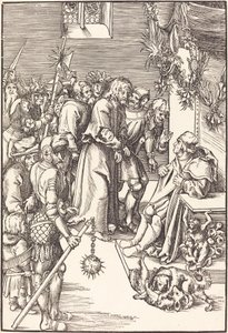 Le Christ devant Caïphe - Lucas Cranach the Elder