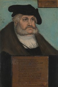 Friedrich III 1463-1525, le Sage, Électeur de Saxe, 1533 - Lucas Cranach the Elder