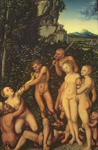 Les fruits de la jalousie, 1530 - Lucas Cranach the Elder