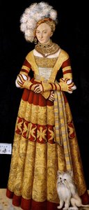 Duchesse Katharina de Mecklembourg - Lucas Cranach the Elder