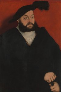 Johann 1498-1537, Duc de Saxe, vers 1534-37 - Lucas Cranach the Elder