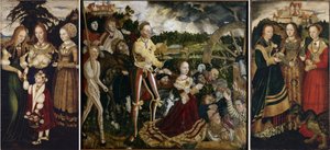 Autel de Sainte Catherine - Lucas Cranach the Elder
