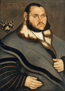 Portrait de Johannes Carion - Lucas Cranach the Elder