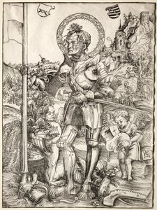 Saint Georges debout, 1506 - Lucas Cranach the Elder