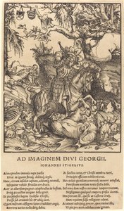 Saint Georges et le dragon - Lucas Cranach the Elder