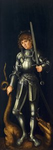 Saint Georges - Lucas Cranach the Elder