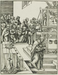 Saint Jean, extrait du Martyre des Apôtres - Lucas Cranach the Elder