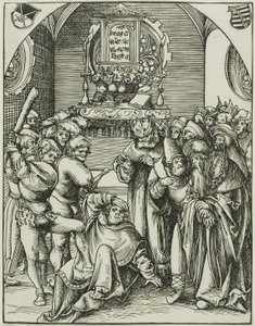 Saint Jude, extrait du Martyre des Apôtres - Lucas Cranach the Elder