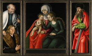 Le retable de Feilitzsch - Lucas Cranach the Elder
