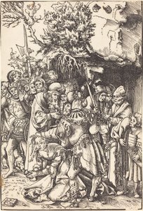 Le martyre de Sainte Barbe - Lucas Cranach the Elder