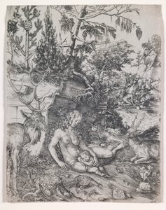 La Pénitence de Saint Jean Chrysostome - Lucas Cranach the Elder