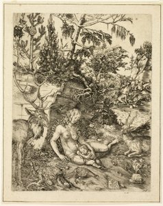 La pénitence de saint Jean Chrysostome - Lucas Cranach the Elder