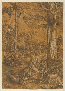La pénitence de Saint Jérôme, 1509 - Lucas Cranach the Elder