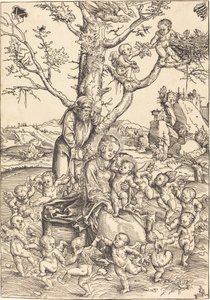 Le Repos pendant la Fuite en Égypte - Lucas Cranach the Elder