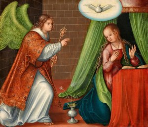 French : Annonce à Marie The Annunciation