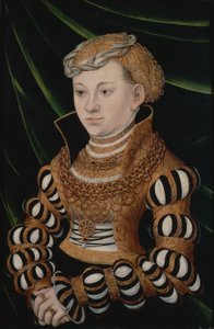 Portrait de la princesse Margaret de Saxe - Lucas Cranach the Elder and workshop