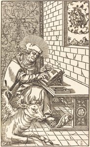 Saint Luc - Lucas Cranach the Younger