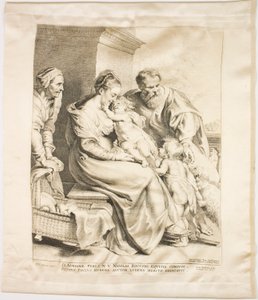 La Sainte Famille avec Saint Jean et Sainte Élisabeth