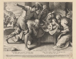 Adoration des bergers - Lucas Kilian