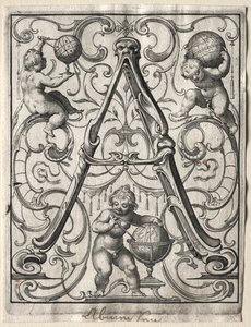 Nouveau Livret ABC : A, 1627 - Lucas Kilian