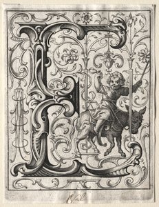 Nouveau livret ABC : E, 1627 - Lucas Kilian