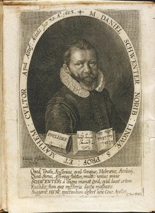 Portrait de Daniel Schwenter 1585-1636 - Lucas Kilian