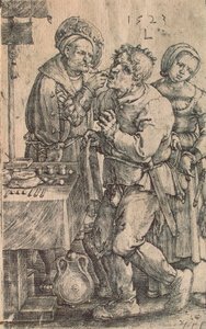 Dentiste, 1523 - Lucas Leyden van