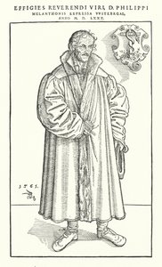 Philipp Melanchthon, réformateur protestant allemand - Lucas The Younger (after) Cranach