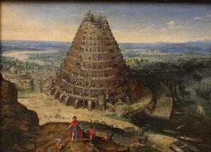 La Tour de Babel, 1594 - Lucas Valckenborch van