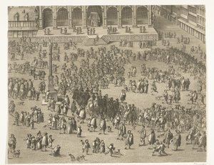 Proclamation à Gand de Charles II d