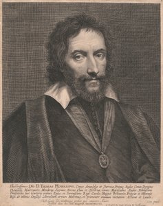 Illustrissimus Dñs D. Thomas Howardus, Comes Arundeliæ et Surreiæ, Primus Angliæ Comes, Dominus Howardi, Maltrauers, Mowbray, Segraue, Breus, Clum et Osestriæ, Comes Marescallus Angliæ, Nobilissimi Periscelidis Siue Gartery ordinis Eques, et Serenissimo Re - Lucas Vorsterman