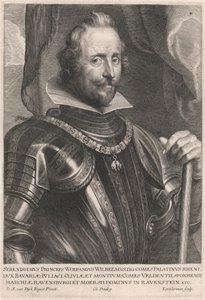 Serenissimus Princeps Wolfangus Wilhelmus, D.G. Comes Palatinus Rheni, Dux Bavière - Lucas Vorsterman