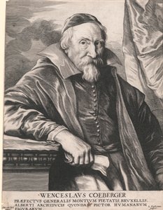 Wenceslaus Coeberger, Præfectus Generalis Montium Pietatis, Bruxelles - Lucas Vorsterman