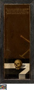 Jean-Baptiste (aile gauche), Donateur (aile droite), Nature morte Vanitas (fermée)