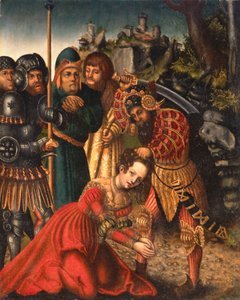Martyr de Sainte Catherine - Lucas school of Cranach