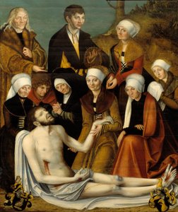 La Lamentation, vers 1520-50 - Lucas studio of Cranach