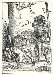David et Abigaïl - Lucas the Elder (after) Cranach