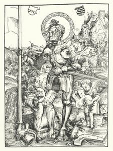 Saint Georges - Lucas the Elder (after) Cranach