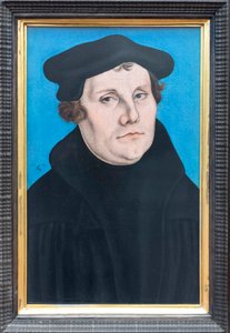 Portraits de Martin Luther - Lucas the Elder (workshop of) Cranach