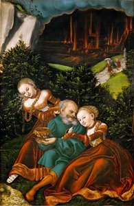 Loth et ses filles - Lucas the Elder Cranach