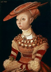 Portrait de dame - Lucas the Elder Cranach