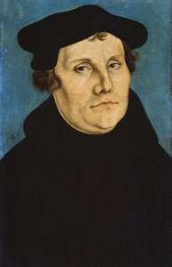 Portrait de Martin Luther (1483-1546), théologien allemand - Lucas the Elder Cranach