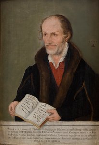 Portrait de Philip Melanchthon (1497–1560) - Lucas the Elder Cranach