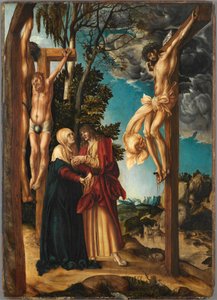 La Crucifixion, par Cranach, Lucas l