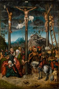 La Crucifixion - Lucas the Elder Cranach