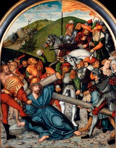 La montée au Calvaire - Lucas the Elder Cranach