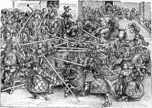 Tournoi - Lucas the Elder Cranach