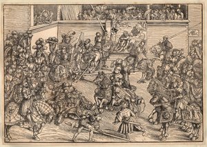 Tournoi - Cranach, Lucas, l