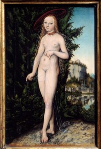 Vénus debout dans un paysage (1529)